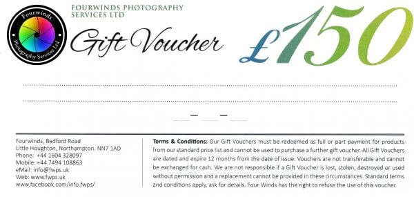 £150 Photography Gift Voucher