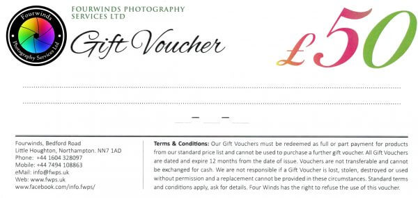 Photography Gift Voucher £50