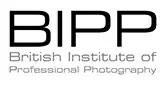 Logo of the British Institute of Professional Photography. "BIPP" appears in large, bold letters above the full name in smaller text. The simple, monochrome design reflects the professionalism valued in Northampton Photography.